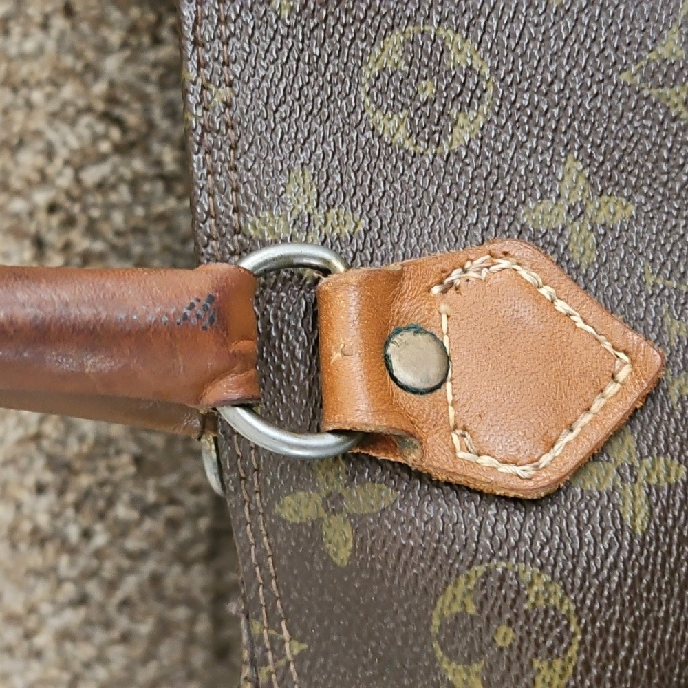 Louis Vuitton Brown Monogram Satchel - Picture 6 of 16
